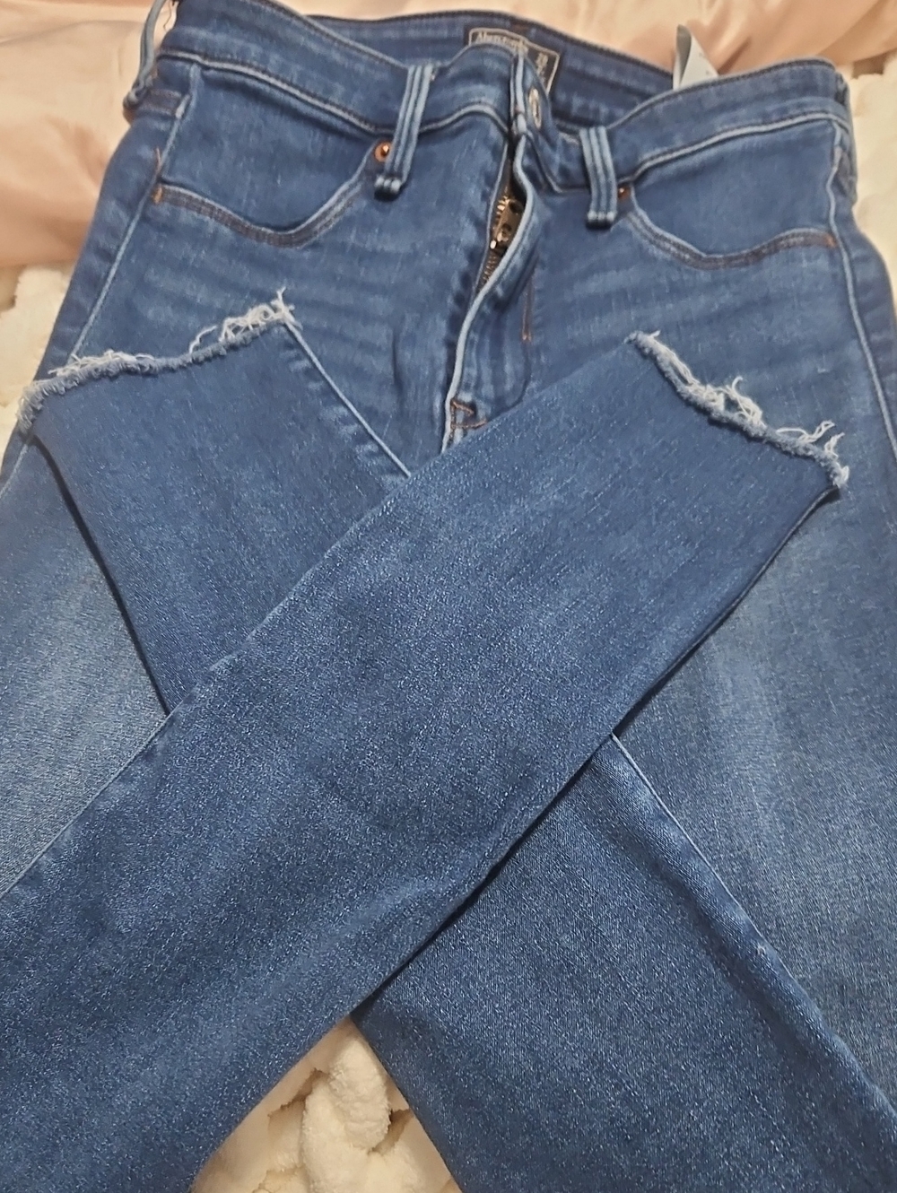Abercrombie & Fitch Dark Blue Skinny Jeans - Picture 5 of 5